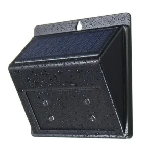 Solar Powered Predator Deterrent 4 LED Light Sensor Animal Outdoor Lamp