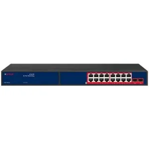 CP Plus 16 Port AI PoE Switch 2 Giga and 1 Giga SFP (1 Combo) Uplink Port – CP-ANW-HP16G2F1-N30