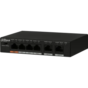 Dahua DH-PFS3006-4ET-60 | 4-port Fast Ethernet PoE Switch