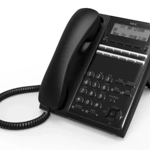 Nec IP7WW-12TXH Black 12 Button Digital Telephone with Speakerphone Console