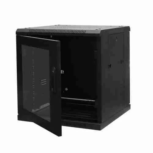 19 Inch Wall Mount 12U Network Cabinet Rack For Data Center